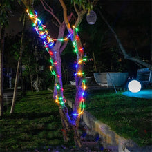 Load image into Gallery viewer, LED Tube Strip lights 8 Play Modes Remote Control USB Garland Outdoor Indoor DIY Decoration Christmas Wedding Garden Tree Lights