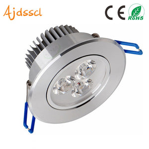 LED round Dimmable Led downlight light Ceiling Spot Light 6w 9w 12w 15w 21w AC110-220V ceiling recessed Lights Indoor Lighting