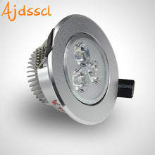 Load image into Gallery viewer, LED round Dimmable Led downlight light Ceiling Spot Light 6w 9w 12w 15w 21w AC110-220V ceiling recessed Lights Indoor Lighting