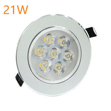 Load image into Gallery viewer, LED round Dimmable Led downlight light Ceiling Spot Light 6w 9w 12w 15w 21w AC110-220V ceiling recessed Lights Indoor Lighting