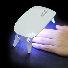 Load image into Gallery viewer, LKE 12W Nail Dryer LED UV Lamp Micro USB Gel Varnish Curing Machine For Home Use Nail Art Tools Lamps For Nail