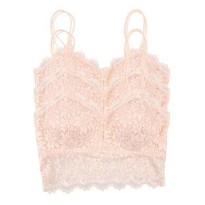 Lace Bra Bralette Women Bra Push up Sexy Lingerie Strapless Plus Size Wrapped Chest Wireless Underwear Top Femme Sujetador Mujer