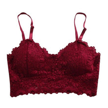 Load image into Gallery viewer, Lace Bras Sexy Lingerie Wireless Bra For Women Comfortable Bralette Underwear Vest Female Hollow Out Seamless Bra Sports Fashion