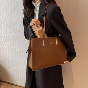 Ladies Casual Shoulder Bags 2022 Fall/Winter New Commuter Bags Document Bags Fashion Large Bags Luxury Ladies Bags