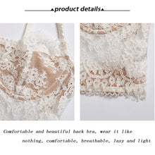 Load image into Gallery viewer, Ladies Sexy Bra Backless Lace Sexy Beautiful Back Wearable Sexy Fashion Bra Sling Corset Reusable Seamless Bra Ladies Underwear