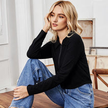 Load image into Gallery viewer, Lapel Knit Sweater Women Cardigan Jacket Autumn 2021 Fashion Slimming Outer Wear Long-sleeved T-shirt Bottoming Shirt Women&#39;s