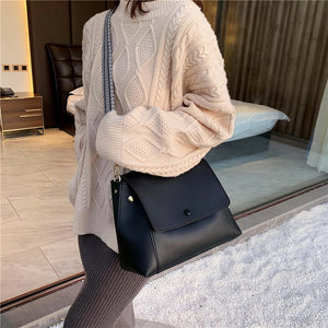 Large Capacity Handbags for Women 2021 Good Quality PU Shoulder Bags Female Retro Daily crossbody bag Elegant Bags Dropshipping