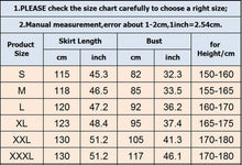 Load image into Gallery viewer, Large Plus Size Female Hanfu Chinese Princess Dress Women Fantasia Kimono Cardigan and Dress Carnival Costume Outfit for Lady