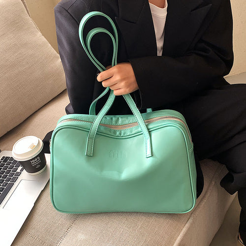 Large Qualited Kawaii Totes Female Commute Armpit Bag 2022 Spring PU Women's Designer Handbag Luxury Brand Shoulder Side Bags