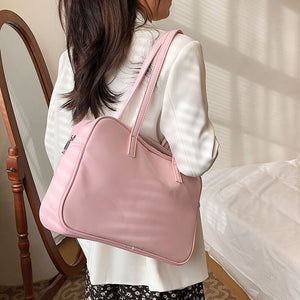 Large Qualited Kawaii Totes Female Commute Armpit Bag 2022 Spring PU Women&#39;s Designer Handbag Luxury Brand Shoulder Side Bags