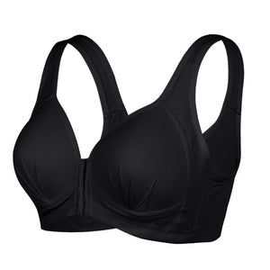 Large Size Bras For Women Push Up Bra Sexy Underwears Brassiere Wireless Bralette Front Buckle Anti-sag Bra Brasieres para mujer