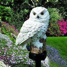 Load image into Gallery viewer, Led Solar Power Outdoor Garden Waterproof Owl Stake Lawn Light Exterior Night Lights Owl Shape Solar Powered Energia Lamp