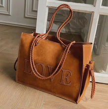 Load image into Gallery viewer, Leftside inverno designer de luxo moda feminina alta capacidade sacos ombro corrente couro do plutônio tote bolsas para fem