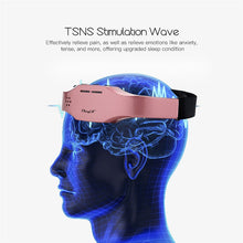 Load image into Gallery viewer, Low Frequency Pulse Stimulate Head Massager Wireless Stress Relief Brain Massage Helmet Unisex Sleep Therapy Device Sleeping Aid