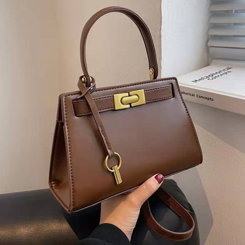Luxo high-end design bolsas novas bolsas de moda de um ombro mensageiro portátil kelly bolsas