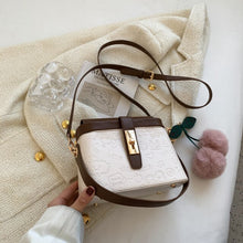 Load image into Gallery viewer, Luxury Brand Mini PU Leather Box Design Shoulder Crossbody Bag with Short Handle Women Casual Handbag and Purses Clutch Tote