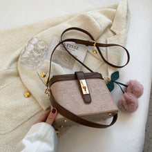 Load image into Gallery viewer, Luxury Brand Mini PU Leather Box Design Shoulder Crossbody Bag with Short Handle Women Casual Handbag and Purses Clutch Tote