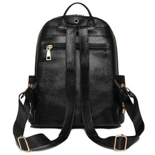Load image into Gallery viewer, Luxury Designer Women Travel Backpack High Quality Soft PU Leather Women Backpack Fashion Girls School Backpack Women Backpack