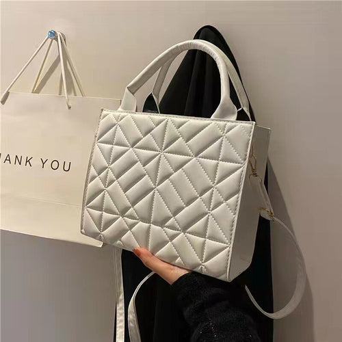 Luxury casual women's bag, simple trend, western style, one-shoulder messenger small square bag wallet
