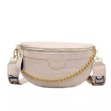 Load image into Gallery viewer, Luxury handbags 2021 new one-shoulder messenger embossed chain waist bag chest bag