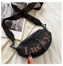 Load image into Gallery viewer, Luxury handbags, high-end design, new fashion, wide band, shoulder messenger, letters, all-match pockets, ladies bags