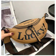 Load image into Gallery viewer, Luxury handbags, high-end design, new fashion, wide band, shoulder messenger, letters, all-match pockets, ladies bags