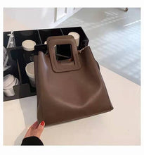 Load image into Gallery viewer, Luxury handbags, high-end design, portable large-capacity tote bags, atmospheric one-shoulder simple handbags