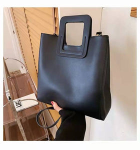 Luxury handbags, high-end design, portable large-capacity tote bags, atmospheric one-shoulder simple handbags