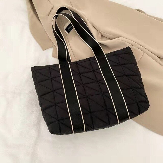 Luxury handbags new casual simple large capacity lightweight one-shoulder fashion trend tote handbags