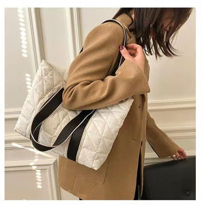 Luxury handbags new casual simple large capacity lightweight one-shoulder fashion trend tote handbags