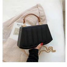 Load image into Gallery viewer, Luxury high-end design brand new fashion texture box casual chain single shoulder messenger bag