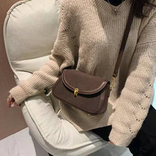 Load image into Gallery viewer, Luxury high-end design brand retro stitching one-shoulder messenger ladies texture bag
