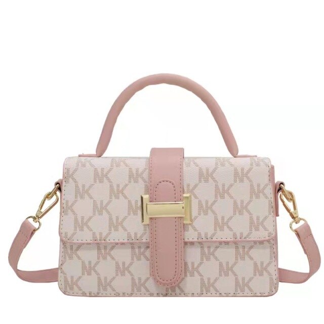 Luxury ladies high-quality western-style one-shoulder diagonal small square bag wallet