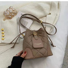Load image into Gallery viewer, Luxury new all-match messenger bag fashion one-shoulder bucket bag one drop shipping