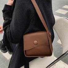Load image into Gallery viewer, Luxury retro female bag texture casual simple western style one shoulder messenger small square bag wallet