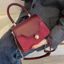 Load image into Gallery viewer, Luxury retro handbags new frosted texture single shoulder messenger fashion portable small square bag handbags