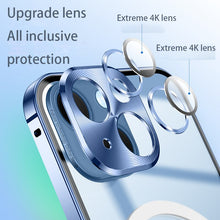 Load image into Gallery viewer, Magnetic Magsafe case For iphone 14 13 12 11 Pro Max Metal lens aluminium alloy Glass frosted protective ultra-thin cover