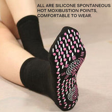 Load image into Gallery viewer, Magnetic Tourmaline Self-Heating Massager Socks Comfortable Winter Warm Sock Outdoor Sport Anti-Freezing Therapy Feet Cold Socks