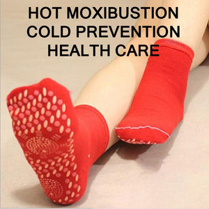 Magnetic Tourmaline Self-Heating Massager Socks Comfortable Winter Warm Sock Outdoor Sport Anti-Freezing Therapy Feet Cold Socks