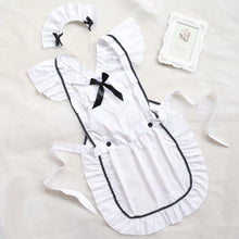 Load image into Gallery viewer, Maid Uniform Costumes Role Play Party Dress Women Sexy Lingerie Hot Sexy Underwear Lovely Female White Erotic Porno Sexi Costume