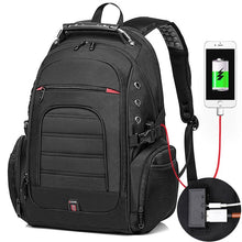 Load image into Gallery viewer, Male 45L Travel backpack 15.6 Laptop Backpack Men USB Anti theft Backpacks for teens schoolbag youth mochila women backbag