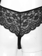 Load image into Gallery viewer, Male Sexy Underwear Gay Sissy See-through Lace Patchwork Cutout Jumpsuit Men Erotic Lingerie Fetish Bodysuit Male Sexy Costume