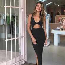 Load image into Gallery viewer, Maxi Dresses for Women Elegant Sexy Party Cut Out Backless Bodycon Dress Sexy Streetwear Party Club Elegant Spring Summer