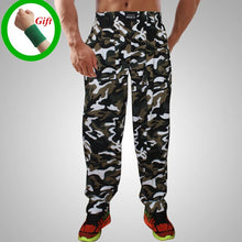 Load image into Gallery viewer, Men Bodybuilding Baggy Pants High Elastic Cotton Gym Clothing Fitness Pants Loose Comfortable Crossfit Musculation Sweatpants