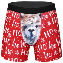 Load image into Gallery viewer, Men Christmas Underwear Pouch Boxer Homme Boxershorts Men&#39;s Boxers Sexy Funny Panties Underpants 3D Print Funny Boxer Shorts