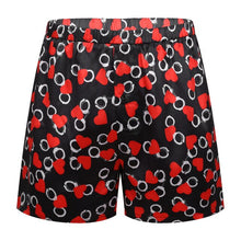 Load image into Gallery viewer, Men Sexy Love Heart Print Panties Waist Elastic Breathable Underwear Soft Comfortable Lounge Casual Daily Male Boxers Shorts