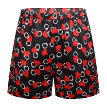 Load image into Gallery viewer, Men Sexy Love Heart Print Panties Waist Elastic Breathable Underwear Soft Comfortable Lounge Casual Daily Male Boxers Shorts