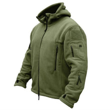 Load image into Gallery viewer, Men US Military Winter Thermal Fleece Tactical Jacket Outdoors Sports Hooded Coat Militar Softshell Hiking Outdoor Army Jackets