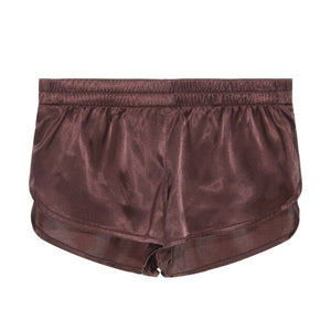 Men Underwear Solid Low Waist Satin Boxer Shorts Men&#39;s Underpants Breathable Underwear Comfortable Fit Men Gay Lingerie Panties