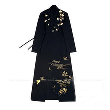 Load image into Gallery viewer, Men Women Hanfu Chinese Style Tang Suit Gown Robes Japanese Samurai Cosplay Costume Retro Oriental Clothing Set Tops Coat Pants
